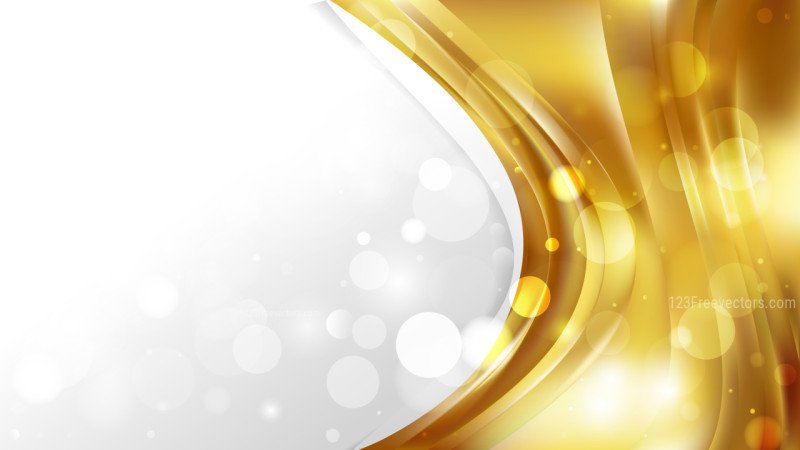 Gold Wave Business Background
