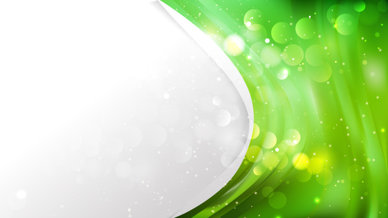 Abstract Green Wave Business Background