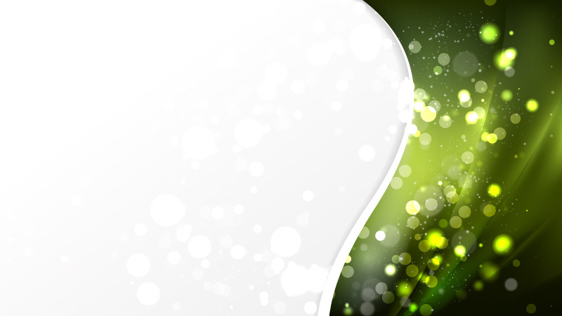 Green and Black Wave Business Background
