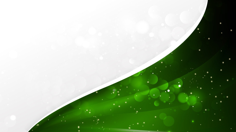 Abstract Green and Black Wave Business Background