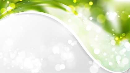 Abstract Green and White Wave Business Background