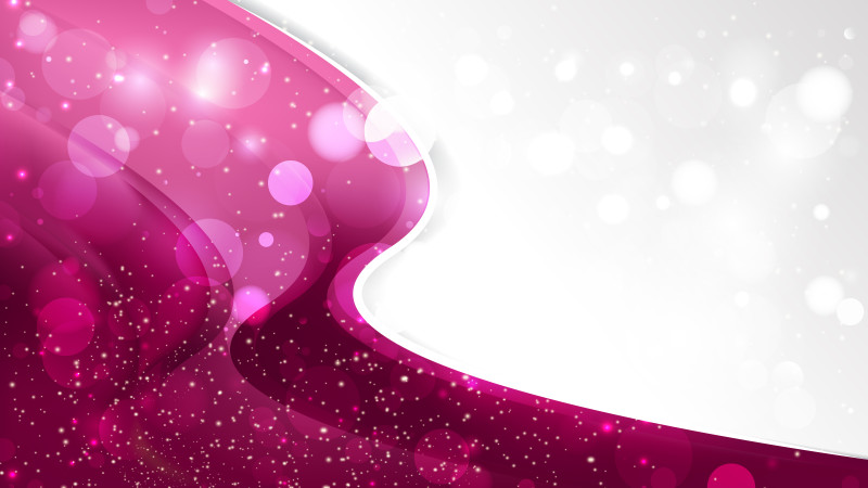 Hot Pink Wave Business Background Design