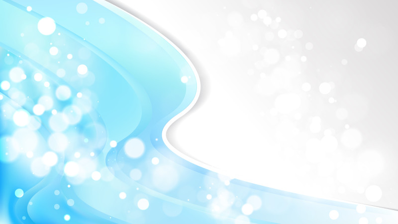 Abstract Light Blue Business Brochure Template