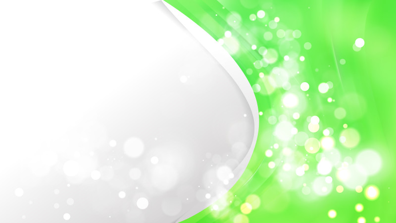 Neon Green Wave Business Background