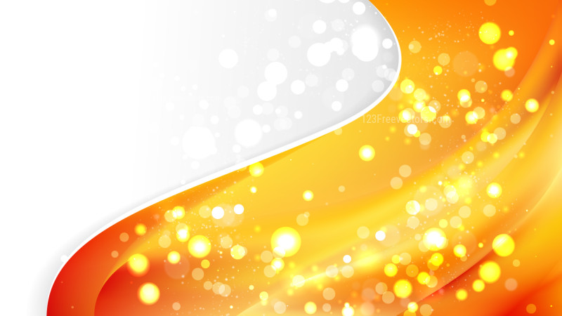 Orange Business Background Illustrator