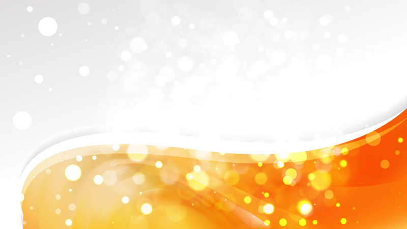 Orange Wave Business Background