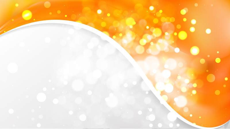 Orange Business Background