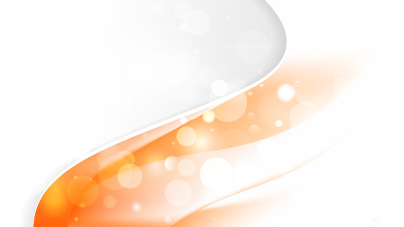 Orange and White Business Background Template