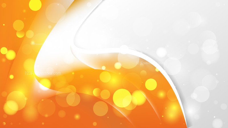 Abstract Orange and White Business Background