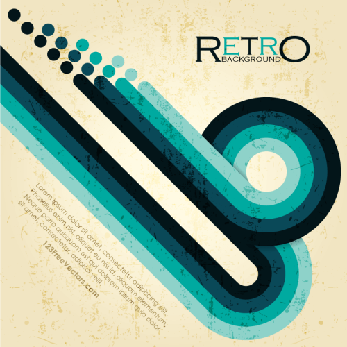 Free Retro Vector Background