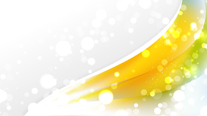 Abstract Yellow and White Wave Business Background Image