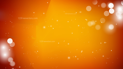 Bright Orange Abstract Background Vector