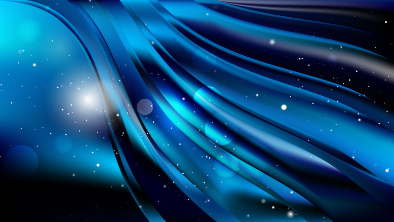 Abstract Cool Blue Background Graphic