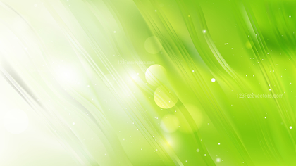 Abstract Green and White Background Illustration