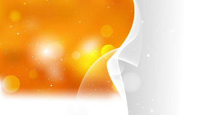 Abstract Orange and White Background Illustration