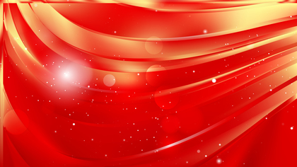 Abstract Red and Gold Background Vector Art