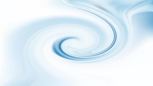 Blue and White Swirling Background