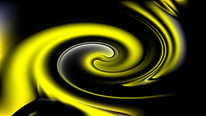 Cool Yellow Swirling Background Texture