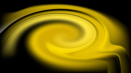 Cool Yellow Twirl Background