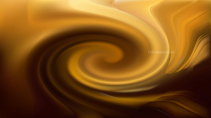 Abstract Orange and Black Twirl Background Image