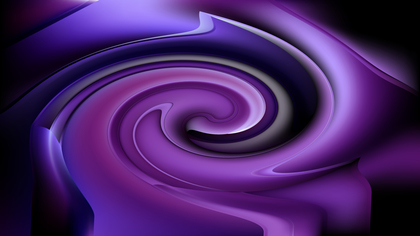 Abstract Purple and Black Whirl Background Texture