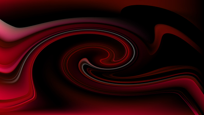 Abstract Red and Black Whirl Background Image