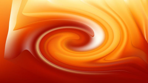 Abstract Red and Orange Whirl Background Texture