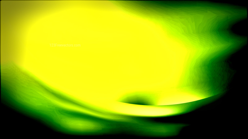 Abstract Black Green and Yellow Texture Background Design