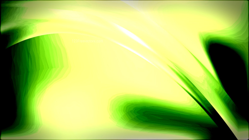 Black Green and Yellow Abstract Texture Background