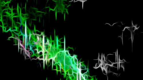 Abstract Cool Green Texture Background