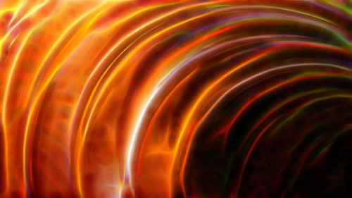 Cool Orange Abstract Texture Background