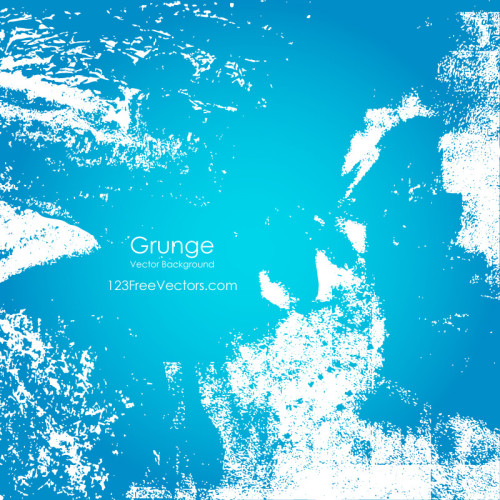 Free Vector Blue Grunge Background