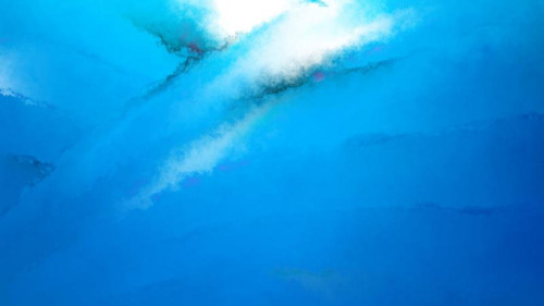 Blue and White Watercolour Background Image