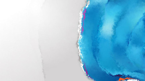 Blue and White Grunge Watercolour Background Image