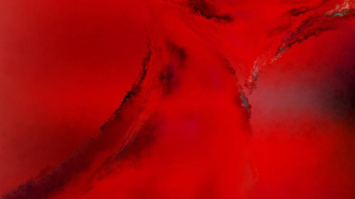 Dark Red Watercolor Background Image