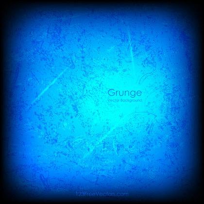 Abstract Dark Blue Grunge Background Image