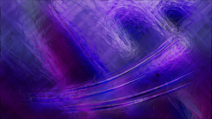 Abstract Purple and Black Glass Effect Paint Background