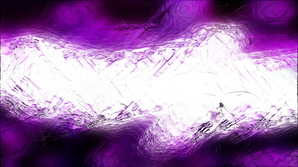 Abstract Purple Black and White Glass Effect Paint Background