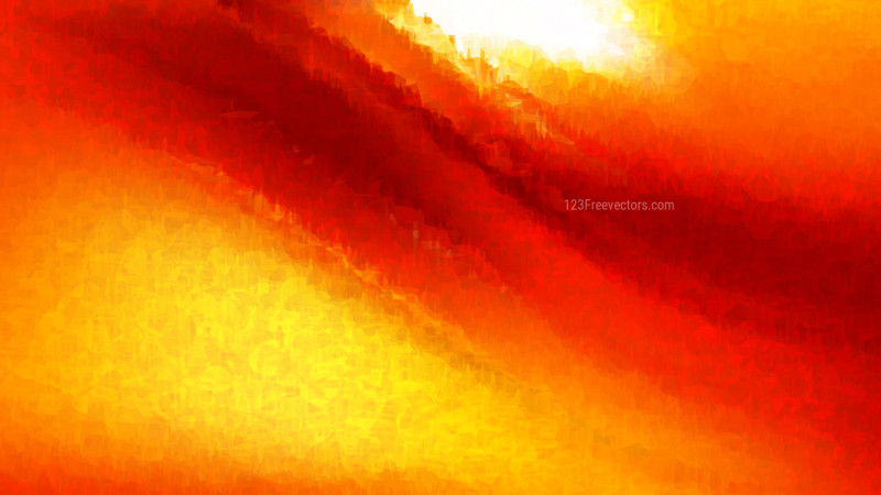 Red and Yellow Watercolor Grunge Texture Background