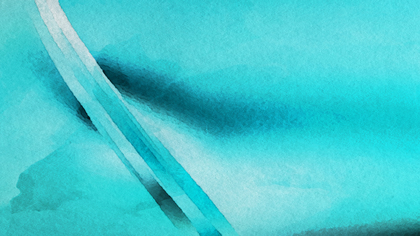 Turquoise Grunge Watercolour Background Image