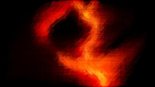 Abstract Cool Orange Background Texture