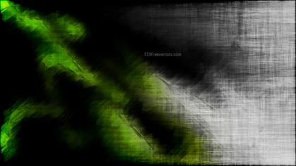 Abstract Green and Black Grunge Texture Background