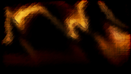 Abstract Orange and Black Textured Background Image