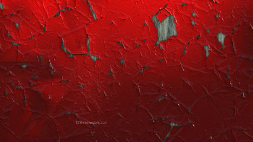 Dark Red Peeling Paint Background