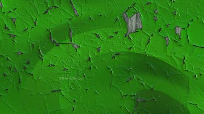 Green Peeling Paint Background