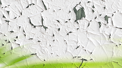 Green and White Cracked Grunge Wall Texture