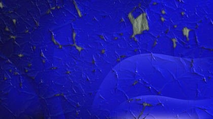 Royal Blue Cracked Wall Background Image