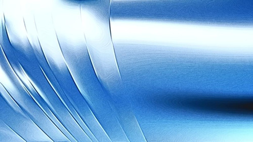 Blue and White Metal Background