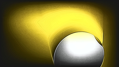 Shiny Cool Yellow Metal Background