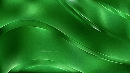 Shiny Dark Green Metal Texture Background